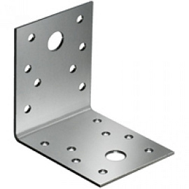 Уголок крепежный KU  50х50х35х2 цинк Уголок крепежный KU  50х50х35х2 цинк