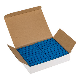 Шина "N" (ноль) 12 отверстий 6х9 мм на DIN-рейку изолированный корпус (синий) латунь PROxima sn0-63-12-ib EKF Шина "N" (ноль) 12 отверстий 6х9 мм на DIN-рейку изолированный корпус (синий) латунь PROxima sn0-63-12-ib EKF