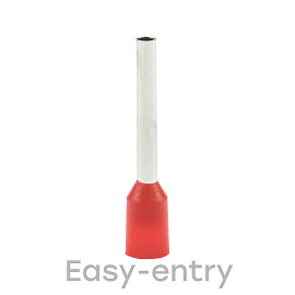 Наконечник НШВИ  1-8 штыревой втулочный изолированный (уп 50шт) EKF nhvi-1.0-8 /10 уп/ Наконечник НШВИ  1-8 штыревой втулочный изолированный (уп 50шт) EKF nhvi-1.0-8 /10 уп/