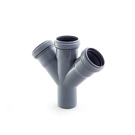 Крестовина канализационная одноплоскостная 50/50/50 угол 45 РосТурПласт 11316/36525 Крестовина канализационная одноплоскостная 50/50/50 угол 45 РосТурПласт 11316/36525