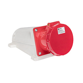 Розетка кабельная силовая стационарная наружная 134 3Р+РЕ 63А 380В IP67 (ps-134-63-380) EKF Розетка кабельная силовая стационарная наружная 134 3Р+РЕ 63А 380В IP67 (ps-134-63-380) EKF