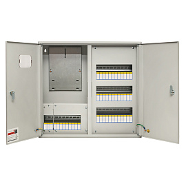 Щит ЩРУ-3н-48зо(ЩРУН 3/48 двухдверный IP31) замок, окно  580х620х165 (ВхШхГ) mb23-3/48-2 EKF Щит ЩРУ-3н-48зо(ЩРУН 3/48 двухдверный IP31) замок, окно  580х620х165 (ВхШхГ) mb23-3/48-2 EKF