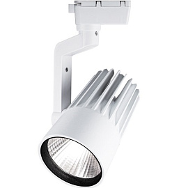 Светильник светодиодный трековый 40Вт PTR 0140-2 4000K 24° WH белый IP40 .5022775 Jazzway Светильник светодиодный трековый 40Вт PTR 0140-2 4000K 24° WH белый IP40 .5022775 Jazzway