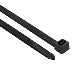 Стяжка кабельная (хомут)  300х3,6   черная нейлон (plc-cb-3.6x300) EKF Стяжка кабельная (хомут)  300х3,6   черная нейлон (plc-cb-3.6x300) EKF