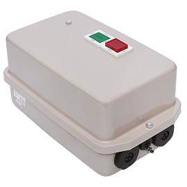 Пускатель в корпусе IP65 КМЭ 40А 230В с РТЭ и индикатором PROxima ctrp-r-40-230v-led EKF Пускатель в корпусе IP65 КМЭ 40А 230В с РТЭ и индикатором PROxima ctrp-r-40-230v-led EKF