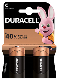 Батарейка (элемент питания) LR14 C BL2 NEW Б0014054 Duracell Батарейка (элемент питания) LR14 C BL2 NEW Б0014054 Duracell