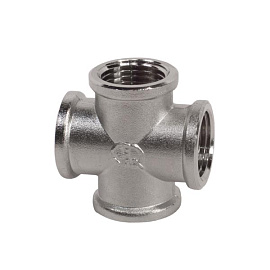 Крестовина латунная ВР Ду20 (3/4") AQUALINK 02594 Крестовина латунная ВР Ду20 (3/4") AQUALINK 02594