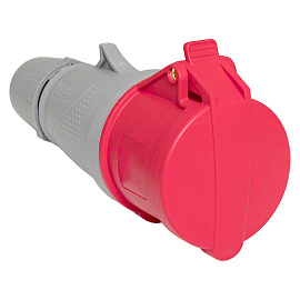 Розетка переносная 224 3P+PE 32А 380В IP44 PROXIMA ps-224-32-380-PRO EKF Розетка переносная 224 3P+PE 32А 380В IP44 PROXIMA ps-224-32-380-PRO EKF