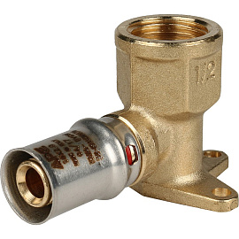 Пресс-фитинг водорозетка угловая 1/2"х16 STOUT SFP-0018-001216 Пресс-фитинг водорозетка угловая 1/2"х16 STOUT SFP-0018-001216