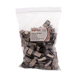 Коннекторы SUPRLAN 8P8C FTP 5e 3U (RJ-45) уп. 100шт 10-0201 Коннекторы SUPRLAN 8P8C FTP 5e 3U (RJ-45) уп. 100шт 10-0201