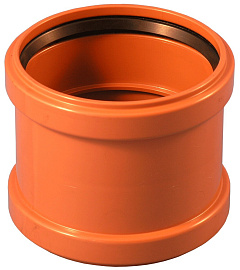 Муфта ремонтная для наружной канализации 110 РосТурПласт 11632/36699 Муфта ремонтная для наружной канализации 110 РосТурПласт 11632/36699