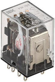 Реле промежуточное РЭК78/4(MY4) 3А 220В АC (RRP20-4-03-220A) IEK Реле промежуточное РЭК78/4(MY4) 3А 220В АC (RRP20-4-03-220A) IEK