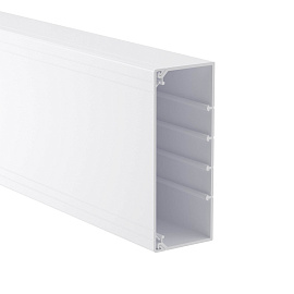 Короб с крышкой белый с направляющими для установки разделителей TA-GN "In-liner Classic" 150x60 01788 DKC Короб с крышкой белый с направляющими для установки разделителей TA-GN "In-liner Classic" 150x60 01788 DKC