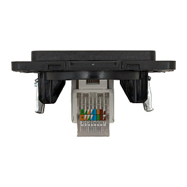 Розетка RJ45 компьютерная Стокгольм скрытой установки механизм черный EZK01-035-10 EKF PROxima Розетка RJ45 компьютерная Стокгольм скрытой установки механизм черный EZK01-035-10 EKF PROxima