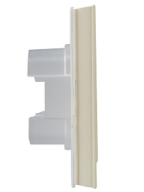 Рамка 2-местная IP44 РУ-2-БрКр-44 бежевый BR-M22-44-K10 BRITE IEK Рамка 2-местная IP44 РУ-2-БрКр-44 бежевый BR-M22-44-K10 BRITE IEK