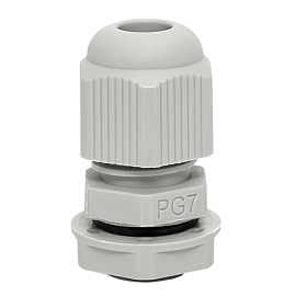 Сальник PG 7 диаметр проводника 3-6,5 мм IP54  (plc-pg-7)   EKF Сальник PG 7 диаметр проводника 3-6,5 мм IP54  (plc-pg-7)   EKF