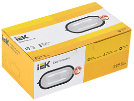 Светильник потолочный промышленный 1201 НПП большой овал белый 1*100Вт Е27 IP54 IEK Светильник потолочный промышленный 1201 НПП большой овал белый 1*100Вт Е27 IP54 IEK