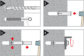 Анкер забивной TAP M8 10х30  830902 FRIULSIDER Анкер забивной TAP M8 10х30  830902 FRIULSIDER