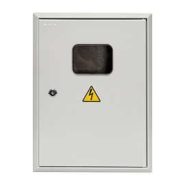 Щит ЩРУн-1/12-зо замок, окно IP31 (400x300x140) mb23-1/12 EKF Щит ЩРУн-1/12-зо замок, окно IP31 (400x300x140) mb23-1/12 EKF