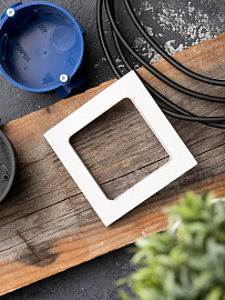 Рамка для розеток и выключателей 1 пост Стокгольм белый EXM-G-302-10 EKF PROxima Рамка для розеток и выключателей 1 пост Стокгольм белый EXM-G-302-10 EKF PROxima