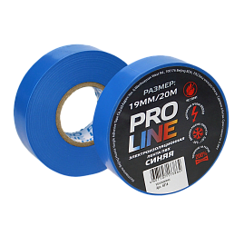 Изолента ПВХ синяя 19мм 20м   6816 Pro-Line Изолента ПВХ синяя 19мм 20м   6816 Pro-Line