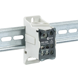 Блок распределительный (КРОСС) крепеж на монтажную панель и DIN рейку КБР-160 A (plc-kbr160) EKF Блок распределительный (КРОСС) крепеж на монтажную панель и DIN рейку КБР-160 A (plc-kbr160) EKF