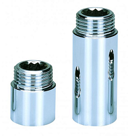 Удлинитель латунный ВР/НР Ду20 (3/4")х60мм AQUALINK 02400 Удлинитель латунный ВР/НР Ду20 (3/4")х60мм AQUALINK 02400