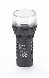 Лампа ADDS диаметр 22мм светодиодная белый 220В AC/DC ЛK-22 25121DEK DEKraft Лампа ADDS диаметр 22мм светодиодная белый 220В AC/DC ЛK-22 25121DEK DEKraft