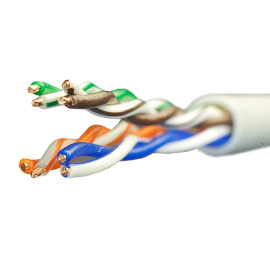 Витая пара неэкранированная U/UTP кат.5e 4x2x0,48 (24 AWG) PVC Серая одножильная внутренняя 01-0328-9 SUPRLAN Standard Витая пара неэкранированная U/UTP кат.5e 4x2x0,48 (24 AWG) PVC Серая одножильная внутренняя 01-0328-9 SUPRLAN Standard
