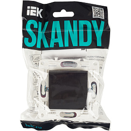 Выключатель 1-клавишный перекрестный 10А SK-V03Bl черный SKANDY SK-V13-0-10-K02 IEK Выключатель 1-клавишный перекрестный 10А SK-V03Bl черный SKANDY SK-V13-0-10-K02 IEK