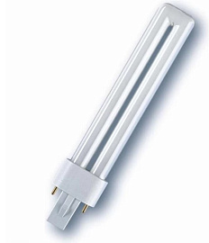 Лампа компактная люминесцентная КЛЛ DULUX S 9W/840 G23 10X1  4050300010588  / 4099854123542 OSRAM Лампа компактная люминесцентная КЛЛ DULUX S 9W/840 G23 10X1  4050300010588  / 4099854123542 OSRAM