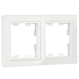 BRITE Рамка 2-местная РУ-2-БрБ белый - BR-M22-K01 IEK BRITE Рамка 2-местная РУ-2-БрБ белый - BR-M22-K01 IEK