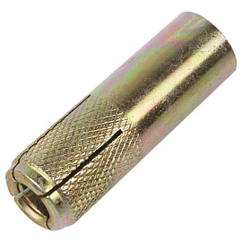 Анкер забивной стальной оцинкованный (цанга) М6 8х25 PR08.2340 Промрукав Анкер забивной стальной оцинкованный (цанга) М6 8х25 PR08.2340 Промрукав