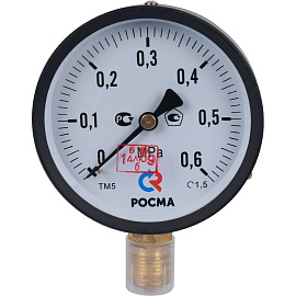 Манометр ТМ-510Р.00(0-1,6МРа)G1/2.1,5 РОСМА Манометр ТМ-510Р.00(0-1,6МРа)G1/2.1,5 РОСМА