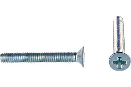 Винт потайная головка DIN965 М8х50 цинк Винт потайная головка DIN965 М8х50 цинк