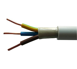 Кабель силовой NYM 3х 2.5 ок (N,PE)-0,66 Севкабель Кабель силовой NYM 3х 2.5 ок (N,PE)-0,66 Севкабель