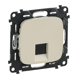 Розетка RJ45 компьютерная Valena ALLURE скрытой установки cat.5е UTP с лицевой панелью слоновая кость 753840 Legrand Розетка RJ45 компьютерная Valena ALLURE скрытой установки cat.5е UTP с лицевой панелью слоновая кость 753840 Legrand