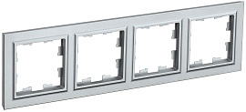 Рамка 4-я алюминий BRITE РУ-4-БрА BR-M42-K47 IEK Рамка 4-я алюминий BRITE РУ-4-БрА BR-M42-K47 IEK