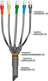 Муфта концевая кабельная 1ПКВ(Н)Тп-5х(150-240) 22020128 НТК Муфта концевая кабельная 1ПКВ(Н)Тп-5х(150-240) 22020128 НТК