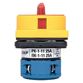 Переключатель кулачковый ПК-1-11 25А 1P "0-1" с блокировкой IP65 PROxima pk-1-11-25-a65 EKF Переключатель кулачковый ПК-1-11 25А 1P "0-1" с блокировкой IP65 PROxima pk-1-11-25-a65 EKF