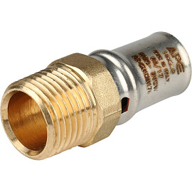 Пресс-фитинг муфта с переходом на НР 1/2"х16 STOUT SFP-0001-001216 Пресс-фитинг муфта с переходом на НР 1/2"х16 STOUT SFP-0001-001216
