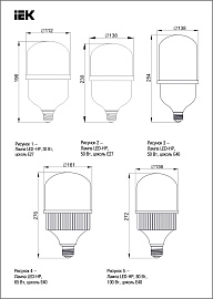 Лампа светодиодная 100Вт Е40 T136 6500К 9000Лм матовая 230В Цилиндр LLE-HP-100-230-65-Е40 IEK Лампа светодиодная 100Вт Е40 T136 6500К 9000Лм матовая 230В Цилиндр LLE-HP-100-230-65-Е40 IEK