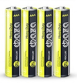 Батарейка ААА (элемент питания) R03 Heavy Duty Shrink-4 ФАZА Батарейка ААА (элемент питания) R03 Heavy Duty Shrink-4 ФАZА
