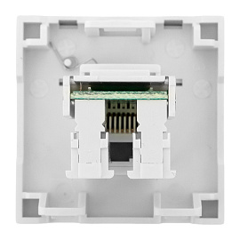Розетка RJ45 кат. 5e, 2 модуля EKF Розетка RJ45 кат. 5e, 2 модуля EKF