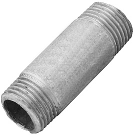 Бочонок стальной оцинкованный Ду 25 L=65мм из труб по ГОСТ 3262-75 КАЗ Бочонок стальной оцинкованный Ду 25 L=65мм из труб по ГОСТ 3262-75 КАЗ