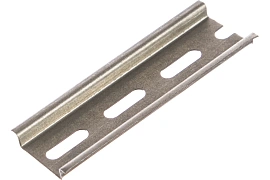 DIN-рейка (дин-рейка) 100 мм оцинкованная (YDN10-00100) IEK DIN-рейка (дин-рейка) 100 мм оцинкованная (YDN10-00100) IEK