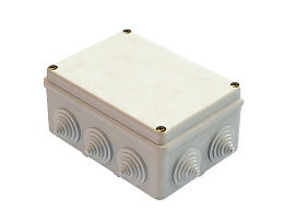 Коробка распределительная открытой установки 190х140х70мм IP55 GE41244 Greenel Коробка распределительная открытой установки 190х140х70мм IP55 GE41244 Greenel