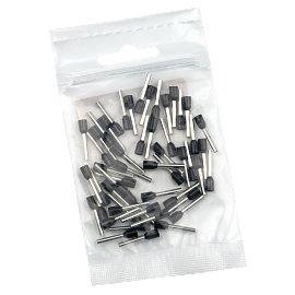 Наконечник НШВИ  1.5-12 штыревой втулочный изолированный (уп 50шт) EKF nhvi-1.5-12 /10 уп/ Наконечник НШВИ  1.5-12 штыревой втулочный изолированный (уп 50шт) EKF nhvi-1.5-12 /10 уп/