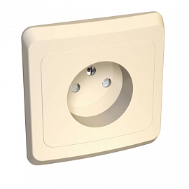 Розетка ЭТЮД скрытой установки без заземления со шторками 16А 250B кремовый PC16-002K Schneider Electric Розетка ЭТЮД скрытой установки без заземления со шторками 16А 250B кремовый PC16-002K Schneider Electric