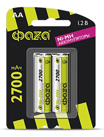 Аккумулятор 2700мАч NiМН BL-2  АА .5003002 ФАZА Аккумулятор 2700мАч NiМН BL-2  АА .5003002 ФАZА